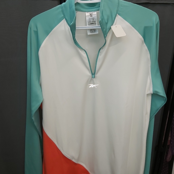 Reebok running 1/4 zip sweatshirt - Picture 7 of 13